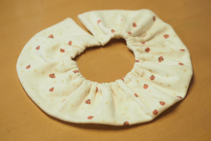 ドーナツスタイ ゴムあり の作り方 型紙なしで簡単につくる方法 富山市 ベビーマッサージサークル はぴぃはぐ